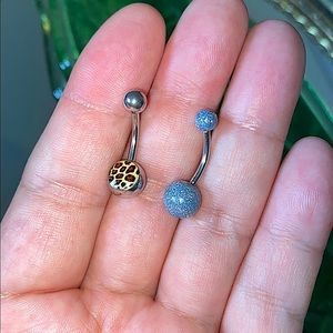 🐿 🦋new belly button rings